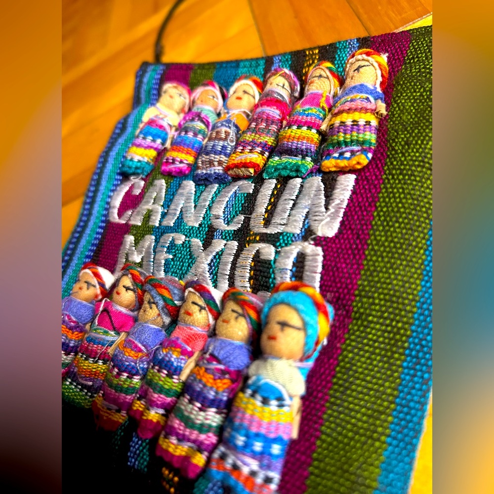 Fun Boho small Bag from Cancun Mexico